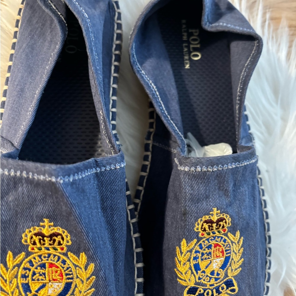 Polo by Ralph Lauren Blue Espadrilles - Picture 3 of 8